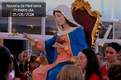 mini novena padroeira primeiro dia 2024