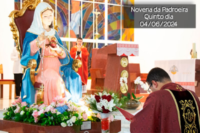 mini novena padroeira quinto dia 2024