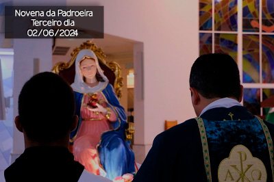 mini novena padroeira terceiro dia 2024
