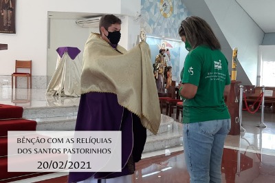 benção relíqueas santos pastorinhos