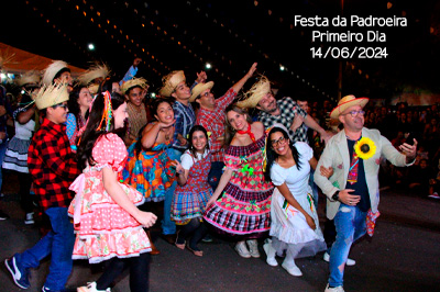 mini festa padroeira 2024 primeiro dia