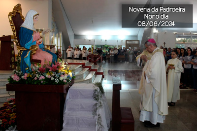 mini novena padroeira nono dia 2024
