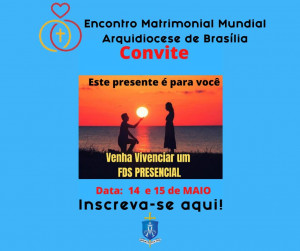 Retiro de casais: Inscreva-se aqui