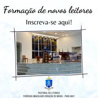 Inscrições para Formação de Novos Leitores