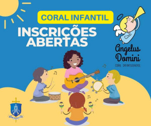 Coral infantil: Inscreva-se aqui!