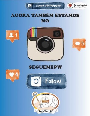 Segue-me no Instagram
