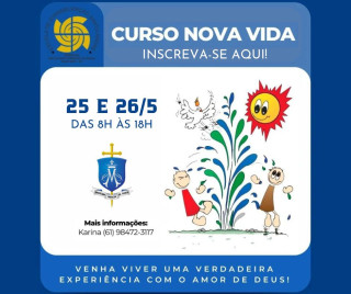 Curso Nova Vida: Inscreva-se!