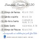 Semana Santa 2020: programação online
