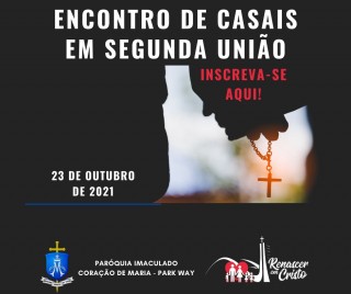 Inscrições para o 10º Encontro do Renascer